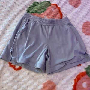 Athletic Works Gray Athletic Shorts Lightweight Elastic Waist